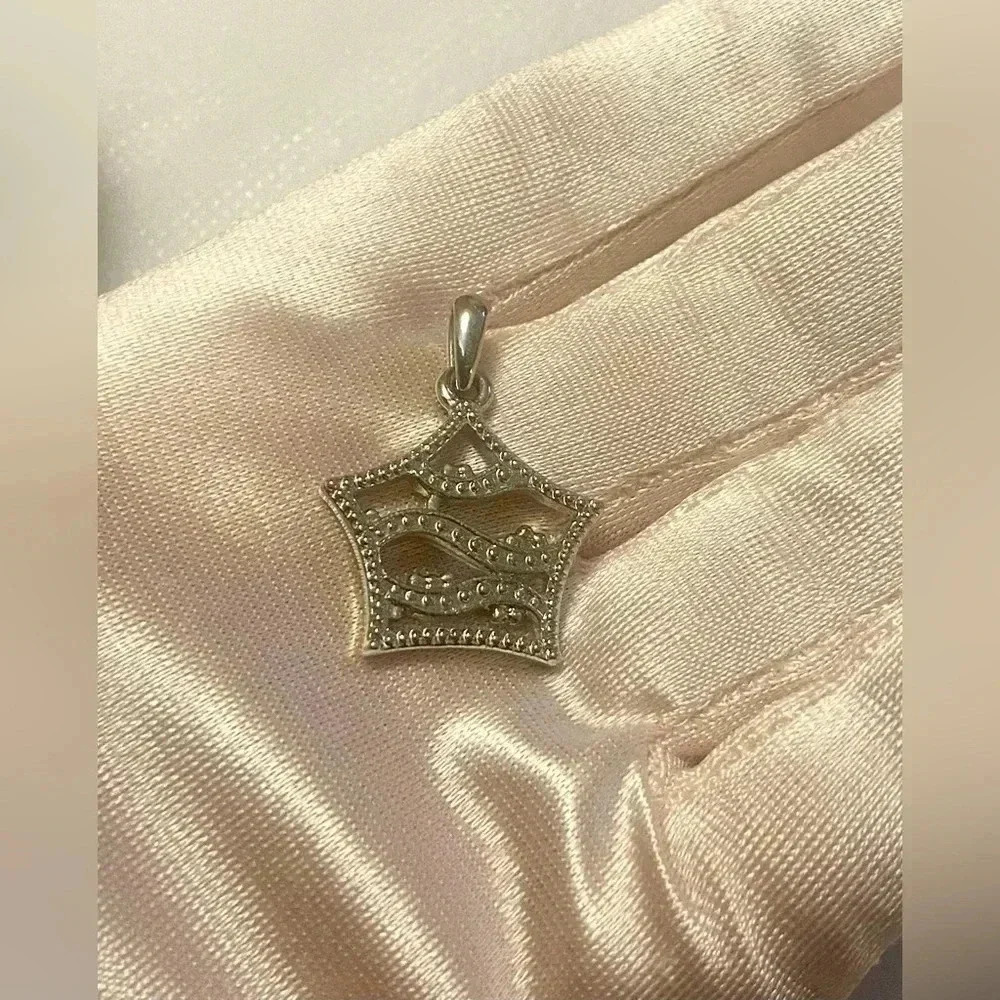 Vintage Sophia Fiori silver tone star charm